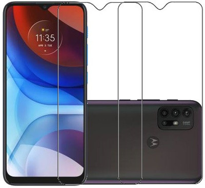 HOBBYTRONICS Tempered Glass Guard for MOTOROLA G10 POWER, MOTOROLA G30(Pack of 2)
