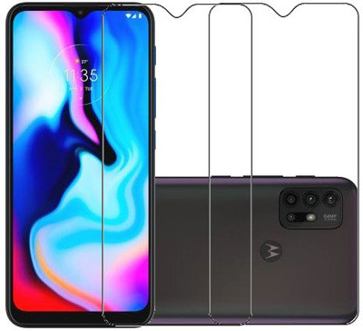 HOBBYTRONICS Tempered Glass Guard for MOTOROLA G10 POWER, MOTOROLA G30(Pack of 2)