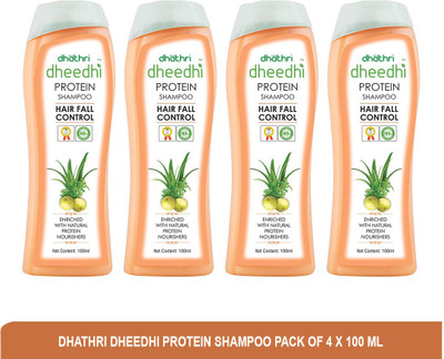 Dhathri Dheedhi Protein Shampoo | Hair Restoring Shampoo (Pack of 4)100ml(400 ml)