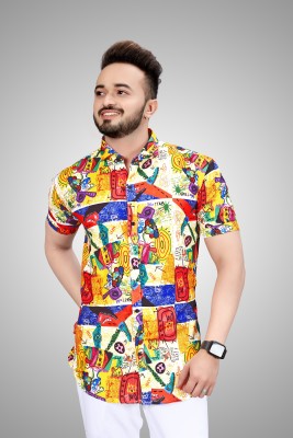 Shiv Enterprise Men Printed Casual Multicolor Shirt