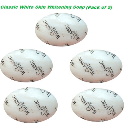 Classic White Soap For Pigmentation Removal(Pack Of 5)(5 x 85 g)