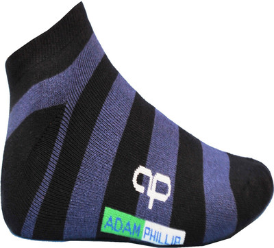 Adam Phillip Men Solid Ankle Length(Pack of 2)