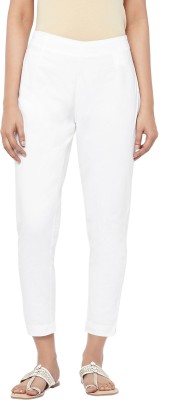 Rangmanch by Pantaloons Regular Fit Women White Trousers