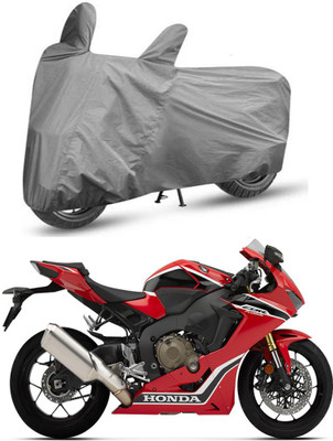 THE REAL ARV Waterproof Two Wheeler Cover for Honda(CBR 1000RR, Grey)