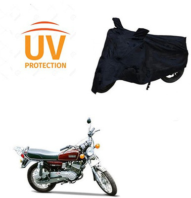 Atulit enterprises Two Wheeler Cover for Yamaha(RX 100, Black)
