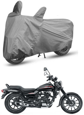 HYBRIDS COLLECTION Two Wheeler Cover for Bajaj(Avenger 220 Street, Grey)