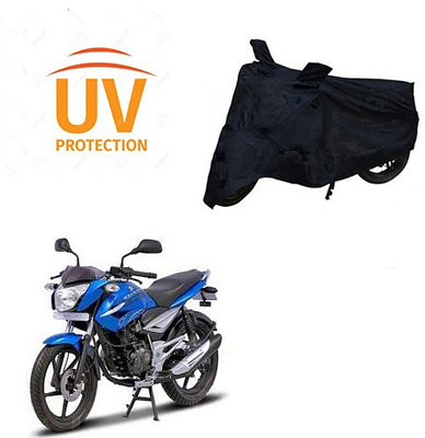 Atulit enterprises Waterproof Two Wheeler Cover for Bajaj(XCD 125cc, Black)