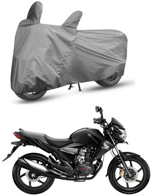 THE REAL ARV Two Wheeler Cover for Honda(CBF150, Grey)