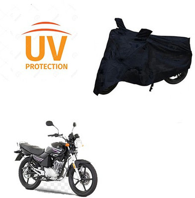 Atulit enterprises Two Wheeler Cover for Yamaha(Libero, Black)