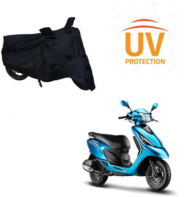 Atulit enterprises Two Wheeler Cover for TVS(Zest, Black)