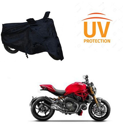Atulit enterprises Two Wheeler Cover for Ducati(Monster 795, Black)