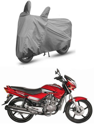 THE REAL ARV Two Wheeler Cover for Hero(Ambition, Grey)
