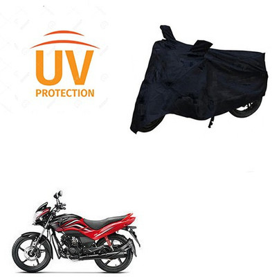 Atulit enterprises Two Wheeler Cover for Honda(Passion Xpro, Black)