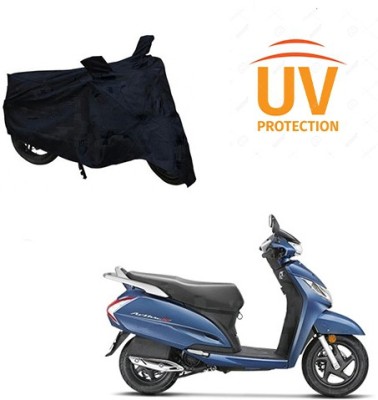 Atulit enterprises Two Wheeler Cover for Honda(Activa 125, Black)