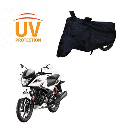 Atulit enterprises Two Wheeler Cover for Hero(Ignitor, Black)