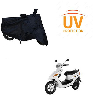 Atulit enterprises Two Wheeler Cover for Indus(Yo Electron, Black)