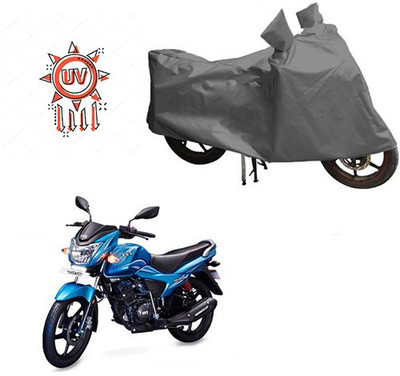 THE REAL ARV Waterproof Two Wheeler Cover for TVS(Victor New, Grey)