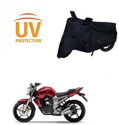 Atulit enterprises Two Wheeler Cover for Yamaha(FZ16, Black)