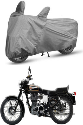 HYBRIDS COLLECTION Two Wheeler Cover for Royal Enfield(Bullet Electra Twinspark, Grey)