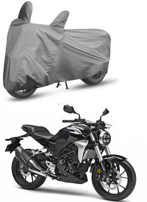 THE REAL ARV Two Wheeler Cover for Honda(CB300R, Grey)