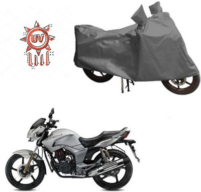 THE REAL ARV Waterproof Two Wheeler Cover for Hero(Hunk, Grey)