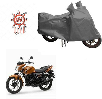 HYBRIDS COLLECTION Waterproof Two Wheeler Cover for Suzuki(Sling, Grey)