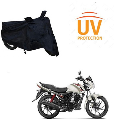 Atulit enterprises Two Wheeler Cover for Suzuki(Sling Shot Plus, Black)