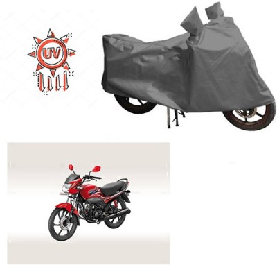 HYBRIDS COLLECTION Waterproof Two Wheeler Cover for Hero(Xtreme Sports, Grey)