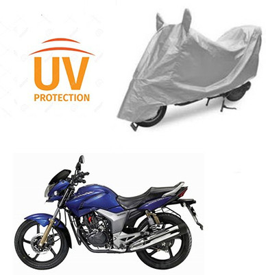 Atulit enterprises Waterproof Two Wheeler Cover for Hero(CBZ TYPE 1, Silver)