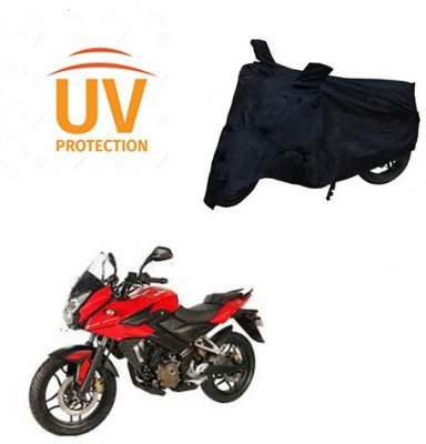 Atulit enterprises Waterproof Two Wheeler Cover for Bajaj(Pulsar AS 150, Black)