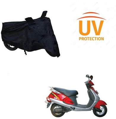Atulit enterprises Two Wheeler Cover for Kinetic(Nova, Black)