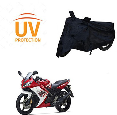 Atulit enterprises Two Wheeler Cover for Yamaha(R15 s, Black)