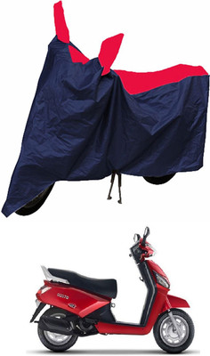 Richiee Two Wheeler Cover for Mahindra(Gusto, Red, Blue)