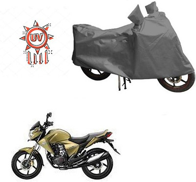HYBRIDS COLLECTION Waterproof Two Wheeler Cover for Honda(Dazzler, Grey)