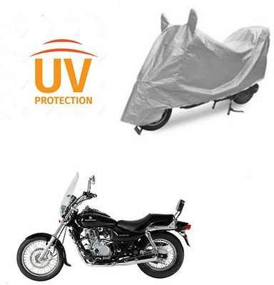 Atulit enterprises Two Wheeler Cover for Bajaj(Avenger 220 DTS-i, Silver)