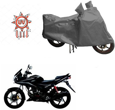 HYBRIDS COLLECTION Waterproof Two Wheeler Cover for Honda(CBF Stunner, Grey)