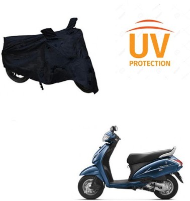 Atulit enterprises Two Wheeler Cover for Honda(Activa 3G, Black)