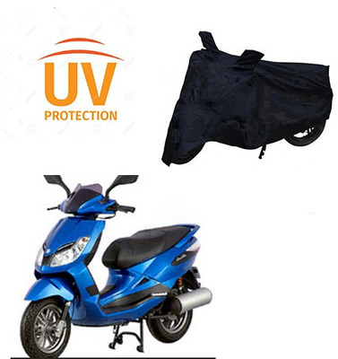 Atulit enterprises Two Wheeler Cover for Bajaj(Sunny, Black)