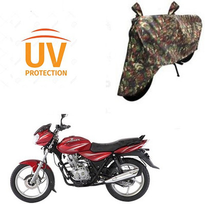 HYBRIDS COLLECTION Waterproof Two Wheeler Cover for Bajaj(Discover 100 DTS-i, Multicolor)