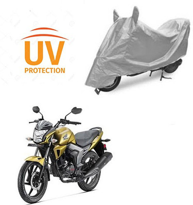 THE REAL ARV Waterproof Two Wheeler Cover for Honda(Trigger, Silver)