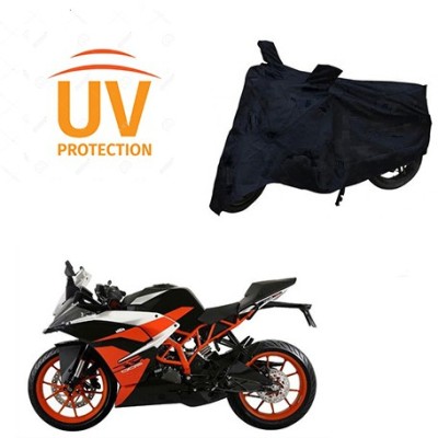 Atulit enterprises Two Wheeler Cover for KTM(RC 200, Black)