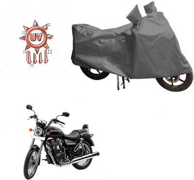 HYBRIDS COLLECTION Waterproof Two Wheeler Cover for Royal Enfield(Thunderbird 350, Grey)