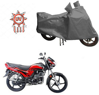 THE REAL ARV Waterproof Two Wheeler Cover for Honda(Passion Plus, Grey)
