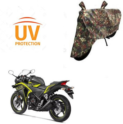 saanvi Two Wheeler Cover for Honda(CBR 250R, Multicolor)