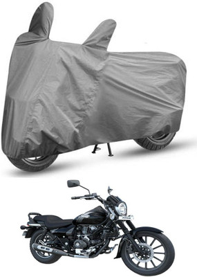 HYBRIDS COLLECTION Two Wheeler Cover for Bajaj(Avenger 180 Street, Grey)