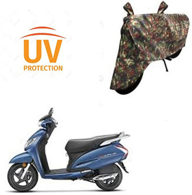 HYBRIDS COLLECTION Waterproof Two Wheeler Cover for Honda(Activa i, Multicolor)