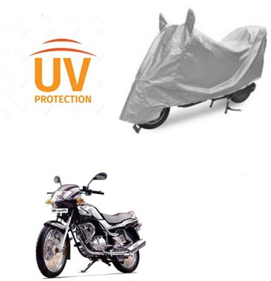 THE REAL ARV Waterproof Two Wheeler Cover for TVS(Fiero F2, Silver)