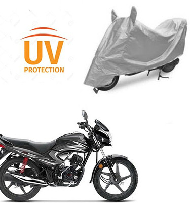 THE REAL ARV Waterproof Two Wheeler Cover for Honda(Dream, Silver)