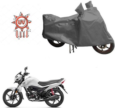 THE REAL ARV Waterproof Two Wheeler Cover for Honda(Livo, Grey)