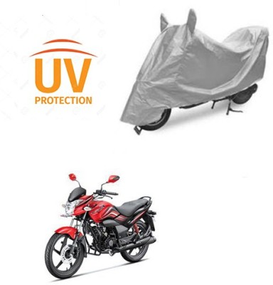 Atulit enterprises Two Wheeler Cover for Hero(Passion Xpro, Silver)